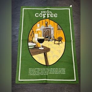 New Linen Union by Poplar Irish Coffee Tea Towel